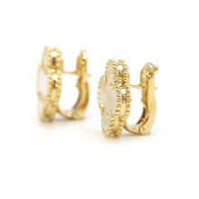 将图像加载到图库查看器中，Van Cleef &amp; Arpels Vintage Alhambra Earring VCARA44100 18K Yellow Gold
