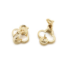 将图像加载到图库查看器中，Van Cleef &amp; Arpels Vintage Alhambra Earring VCARA44100 18K Yellow Gold
