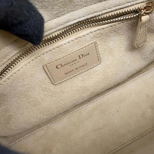 将图像加载到图库查看器中，Dior Lady Dior My ABC 2WAY Handbag Beige M0538OCEA Lambskin Size Small
