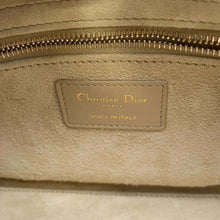 将图像加载到图库查看器中，Dior Lady Dior My ABC 2WAY Handbag Beige M0538OCEA Lambskin Size Small
