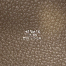 将图像加载到图库查看器中，HERMES Picotin Lock Etoupe Taurillon Clemence Size PM
