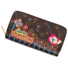 将图像加载到图库查看器中，LOUIS VUITTON Zippy Wallet Vivienne Pink M69750 Monogram/Vivienne
