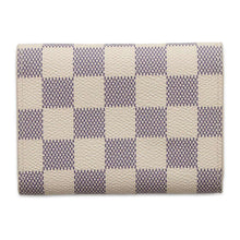 将图像加载到图库查看器中，LOUIS VUITTON Rosalie Coin Purse Pink N40506 Damier Azur/Vivienne
