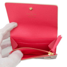 将图像加载到图库查看器中，LOUIS VUITTON Rosalie Coin Purse Pink N40506 Damier Azur/Vivienne
