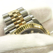 Load image into Gallery viewer, ROLEX Datejust W41mm Stainless Steel K18YG Black Dial126333G
