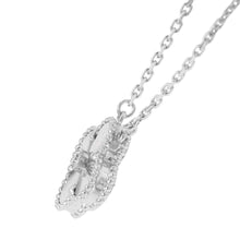 将图像加载到图库查看器中，Van Cleef &amp; Arpels Vintage Alhambra 1PDNecklace 2020 Holiday CollectionVCARP6L800 18K White Gold
