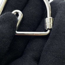 将图像加载到图库查看器中，HERMES Cheval Key Ring Silver Metal
