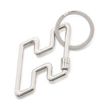 将图像加载到图库查看器中，HERMES H.2Speed Key Ring Silver Metal
