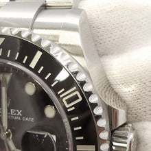 将图像加载到图库查看器中，ROLEX Sea-Dweller W43mm Stainless Steel Black Dial 126600
