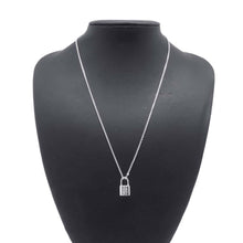 Load image into Gallery viewer, LOUIS VUITTON Pandantif Lock It Necklace Q93559 SV925
