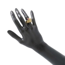 Load image into Gallery viewer, BVLGARI Tubogas Snake Ring Size #10 18K Yellow Gold
