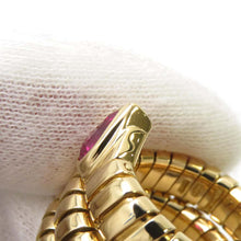 Load image into Gallery viewer, BVLGARI Tubogas Snake Ring Size #10 18K Yellow Gold
