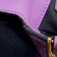 将图像加载到图库查看器中，FENDI Mamma Bucket 2way Shoulder Bag Purple 8BR600 Leather
