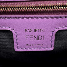 将图像加载到图库查看器中，FENDI Mamma Bucket 2way Shoulder Bag Purple 8BR600 Leather
