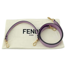 将图像加载到图库查看器中，FENDI Mamma Bucket 2way Shoulder Bag Purple 8BR600 Leather
