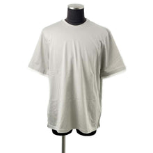 将图像加载到图库查看器中，HERMES T-Shirt Details Saddle Stitch Size L Gray Cotton100%
