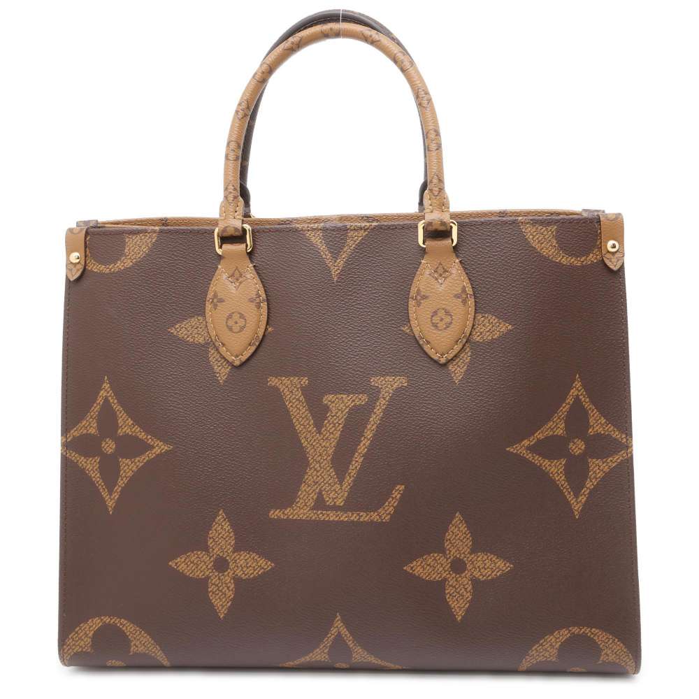 LOUIS VUITTON Onthego RedM45321 Monogram Monogram Reverse Canvas Monogram Giant Size MM