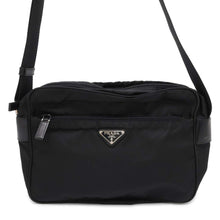 将图像加载到图库查看器中，PRADA Shoulder Bag Black Nylon
