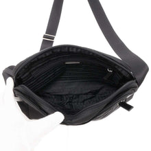 将图像加载到图库查看器中，PRADA Shoulder Bag Black Nylon
