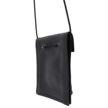 将图像加载到图库查看器中，BALENCIAGA Explorer Shoulder Pouch Black 532298 Leather
