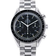 将图像加载到图库查看器中，OMEGA Speedmaster W39mm Stainless Steel Black Dial 3510.50.00
