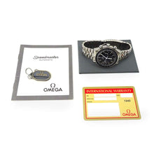 将图像加载到图库查看器中，OMEGA Speedmaster W39mm Stainless Steel Black Dial 3510.50.00
