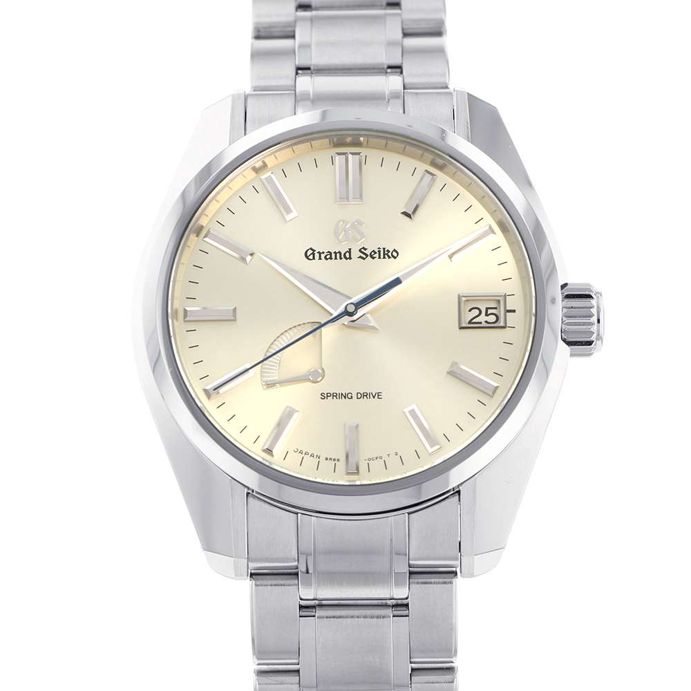 SEIKO Grand Seiko Heritage Collection Spring Drive W40mm Stainless Steel Champagne Gold Dial SBGA373