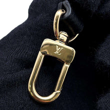 将图像加载到图库查看器中，LOUIS VUITTON WalletOn Chain Ivy Noir M82154 Monogram Empreinte Leather
