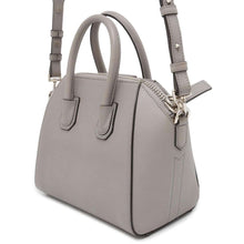 将图像加载到图库查看器中，Givenchy Antigona 2WAY Handbag Pearl Grey BB50TNB1R1 Leather Size Mini
