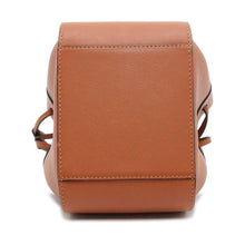 将图像加载到图库查看器中，LOEWE Hammock Drawstring Shoulder Bag Tan A538V07X15 Leather Size Mini
