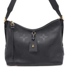 将图像加载到图库查看器中，LOUIS VUITTON Carryall Zip NM Noir M46288 Monogram Empreinte Leather Size PM
