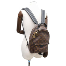 将图像加载到图库查看器中，LOUIS VUITTON Palm Springs Backpack Noir M44871 Monogram Size PM
