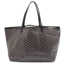 将图像加载到图库查看器中，GOYARD Saint Louis Black STLOUIGMLTY08CL08P PVC Leather Size GM
