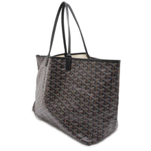 将图像加载到图库查看器中，GOYARD Saint Louis Black STLOUIGMLTY08CL08P PVC Leather Size GM
