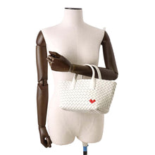 Load image into Gallery viewer, Bottega Veneta INTRECCIATO Cabas 2WAY Handbag White 777608 Leather Size Mini
