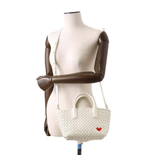 Load image into Gallery viewer, Bottega Veneta INTRECCIATO Cabas 2WAY Handbag White 777608 Leather Size Mini
