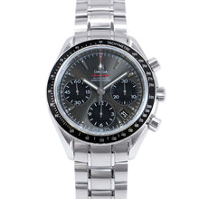 将图像加载到图库查看器中，OMEGA Speedmaster Date W40mm Stainless Steel Gray Dial 323.30.40.40.06.001
