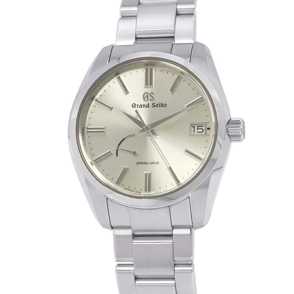 SEIKO Grand Seiko Heritage Collection Spring Drive W40mm Stainless Steel Silver Dial SBGA437