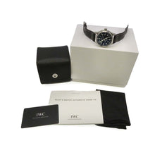 将图像加载到图库查看器中，IWC pilot watch mark 20 W40mm Stainless Steel Blue Dial IW328203
