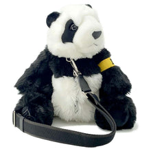 将图像加载到图库查看器中，DOLCE&amp;GABBANA Jujutsu Kaisen Collaboration Panda Shoulder Bag White/Black BM2110B59971 Acryl Polyester Leather Rayon
