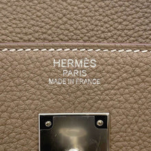 将图像加载到图库查看器中，HERMES Birkin Etoupe Togo Leather Size 40
