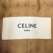 将图像加载到图库查看器中，CELINE Collarless Jacket Size 34 Beige2V83I576R Wool 83% Mohair 11% Nylon6%
