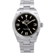 将图像加载到图库查看器中，ROLEX ExplorerI W40mm Stainless Steel Black Dial 224270
