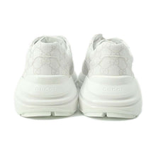 将图像加载到图库查看器中，GUCCI Lighton Sneakers White 722339 GG Supreme Size 10
