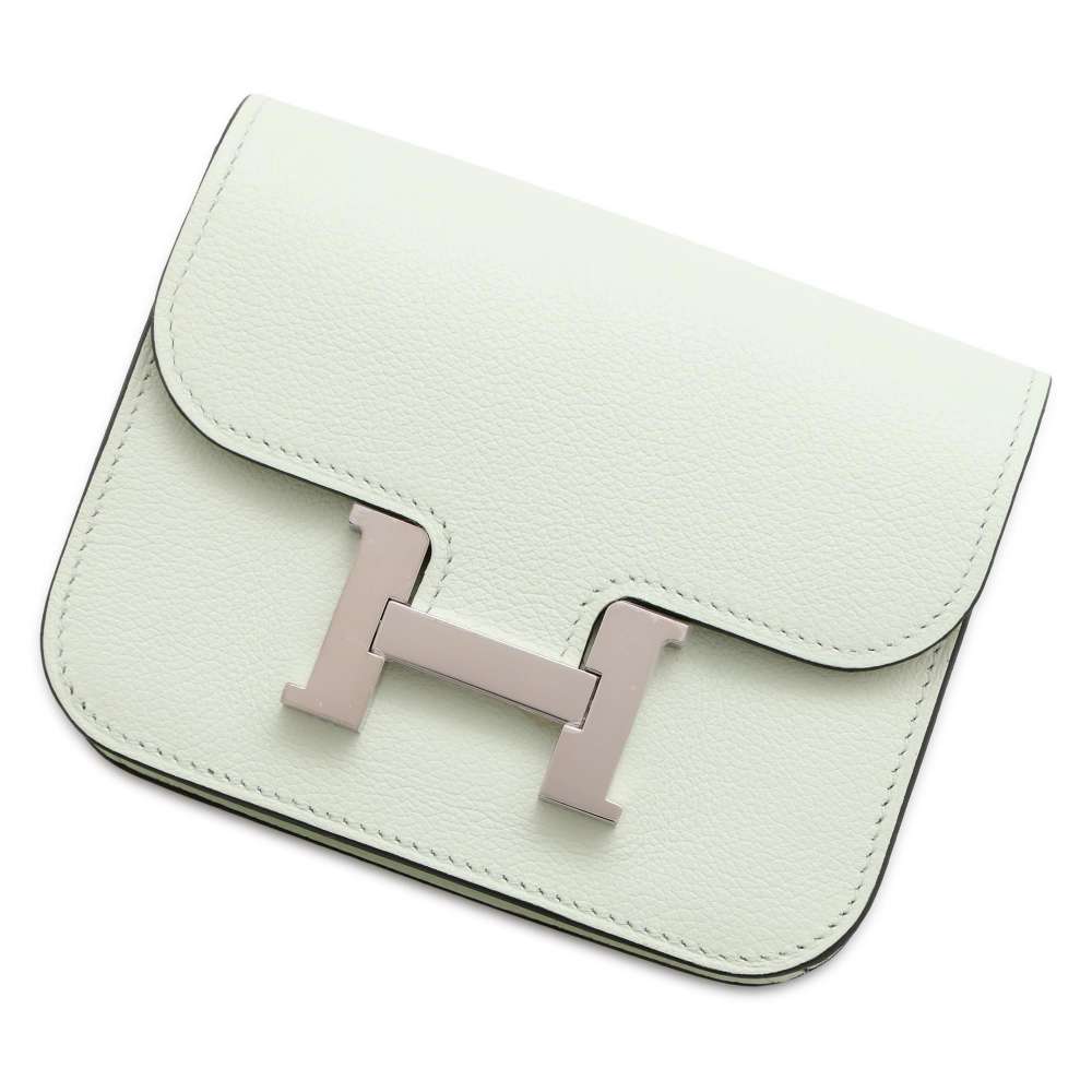 HERMES Constance Slim Vert Fizz Evercolor