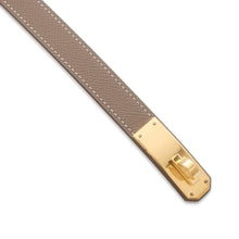 Load image into Gallery viewer, HERMES Kelly Belt Etoupe Epsom
