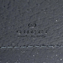 将图像加载到图库查看器中，GUCCI Belt Wallet Black 699304 Leather
