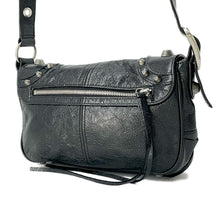 Load image into Gallery viewer, BALENCIAGA Le Cagoule Flap Bag Shoulder Bag Black 719082 Arena Lambskin Size XS
