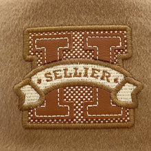 将图像加载到图库查看器中，HERMES Hat Harper H. Sellier Size 57 Brown H232031N Cashmere100%
