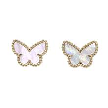 Load image into Gallery viewer, Van Cleef &amp; Arpels Sweet Papillon Earrings VCARN5JM00 18K Yellow Gold
